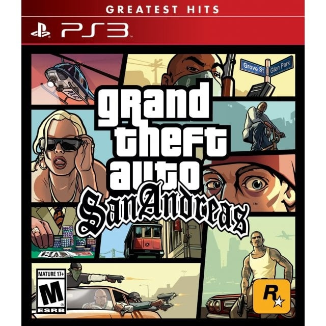 Grand Theft Auto: San Andreas (Import) (PS3) i gruppen HJEMMEELEKTRONIK / Spilkonsoller og tilbehør / Sony PlayStation 3 hos TP E-commerce Nordic AB (C98453)