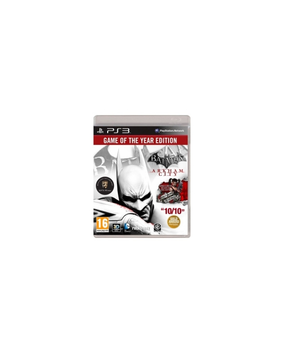 Batman: Arkham City - Game of the Year Edition (Import) (PS3) i gruppen HJEMMEELEKTRONIK / Spilkonsoller og tilbehør / Sony PlayStation 3 hos TP E-commerce Nordic AB (C98521)