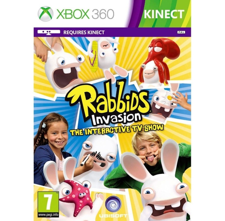 Rabbids Invasion - The Interactive TV Show (X360) i gruppen HJEMMEELEKTRONIK / Spilkonsoller og tilbehør / Xbox 360 hos TP E-commerce Nordic AB (C98531)