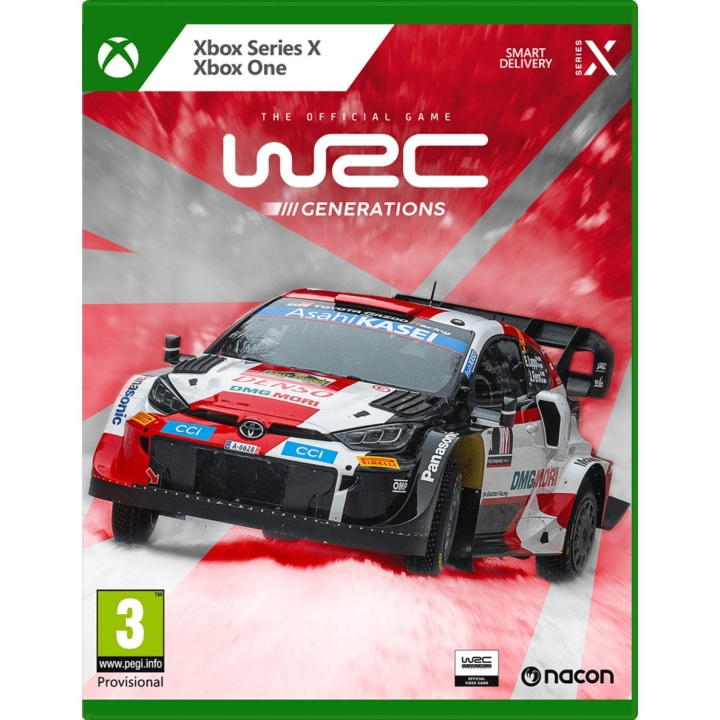 WRC Generations (XseriesX) i gruppen HJEMMEELEKTRONIK / Spilkonsoller og tilbehør / Xbox Series X / Spil hos TP E-commerce Nordic AB (C98564)