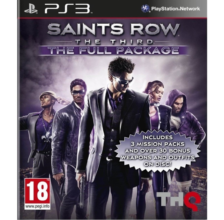 Saints Row The Third: The Full Package (PS3) i gruppen HJEMMEELEKTRONIK / Spilkonsoller og tilbehør / Sony PlayStation 3 hos TP E-commerce Nordic AB (C98574)