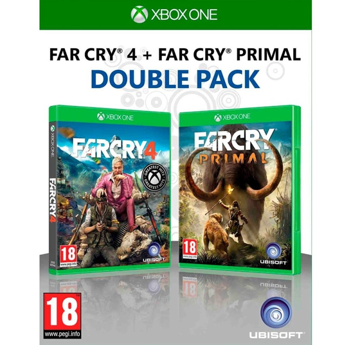 Far Cry Primal and Far Cry 4 (Double Pack) (XONE) i gruppen HJEMMEELEKTRONIK / Spilkonsoller og tilbehør / Xbox One / Spil hos TP E-commerce Nordic AB (C98597)