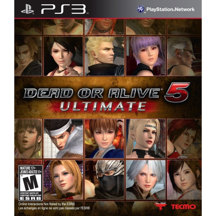 Dead or Alive 5 Ultimate (Import) (PS3) i gruppen HJEMMEELEKTRONIK / Spilkonsoller og tilbehør / Sony PlayStation 3 hos TP E-commerce Nordic AB (C98606)