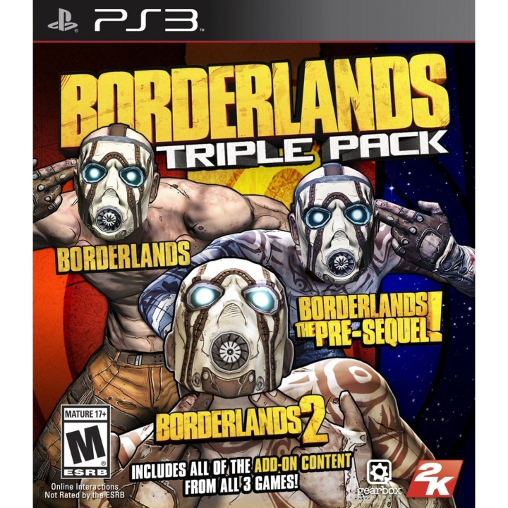 Games Borderlands Triple Pack (Import) (PS3) i gruppen HJEMMEELEKTRONIK / Spilkonsoller og tilbehør / Sony PlayStation 3 hos TP E-commerce Nordic AB (C98624)