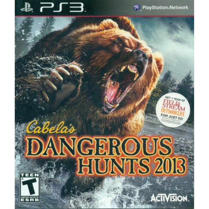 Cabela\'s Dangerous Hunts 2013 (Import) (PS3) i gruppen HJEMMEELEKTRONIK / Spilkonsoller og tilbehør / Sony PlayStation 3 hos TP E-commerce Nordic AB (C98625)