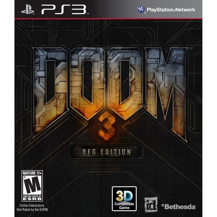 Doom 3 BFG Edition (Import) (PS3) i gruppen HJEMMEELEKTRONIK / Spilkonsoller og tilbehør / Sony PlayStation 3 hos TP E-commerce Nordic AB (C98635)