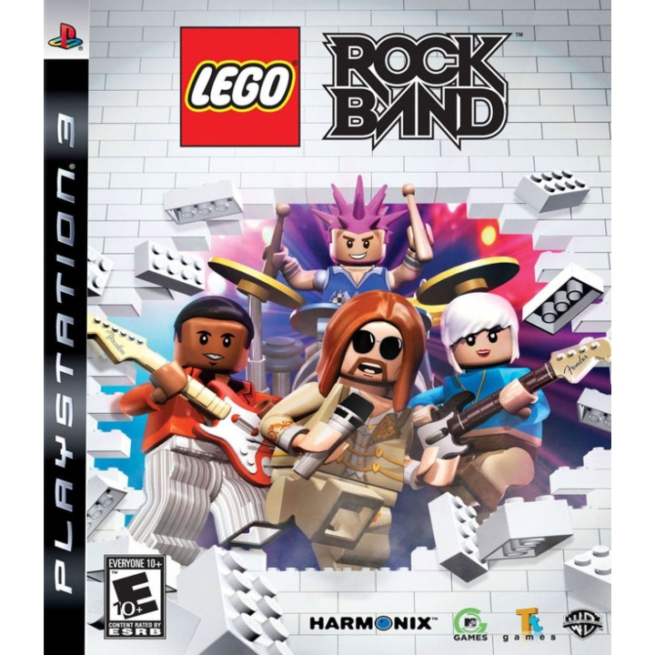 Lego Rock Band (Import) (PS3) i gruppen HJEMMEELEKTRONIK / Spilkonsoller og tilbehør / Sony PlayStation 3 hos TP E-commerce Nordic AB (C98643)