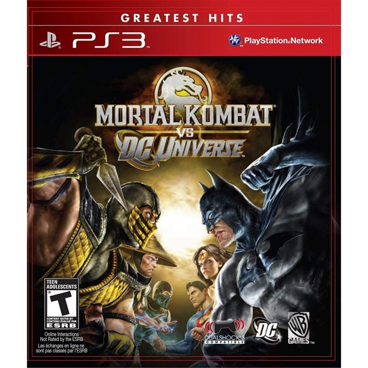 Mortal Kombat vs. DC Universe (Greatest Hits) (Import) (PS3) i gruppen HJEMMEELEKTRONIK / Spilkonsoller og tilbehør / Sony PlayStation 3 hos TP E-commerce Nordic AB (C98645)