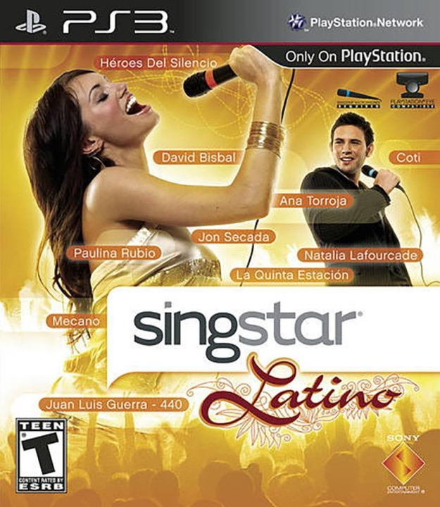 SingStar Latino (Import) (PS3) i gruppen HJEMMEELEKTRONIK / Spilkonsoller og tilbehør / Sony PlayStation 3 hos TP E-commerce Nordic AB (C98649)