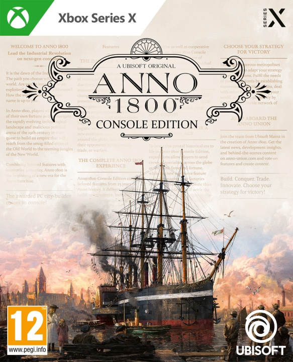 Ubisoft Anno 1800 i gruppen HJEMMEELEKTRONIK / Spilkonsoller og tilbehør / Xbox Series X / Spil hos TP E-commerce Nordic AB (C98673)