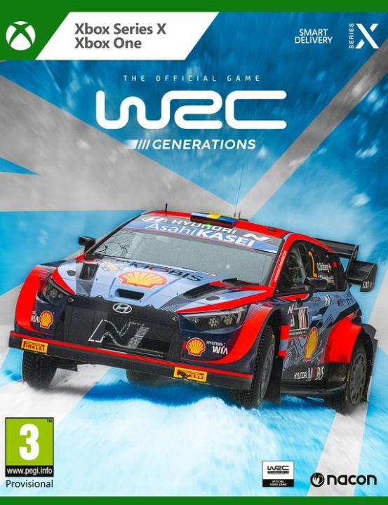 WRC Generations (XseriesX) i gruppen HJEMMEELEKTRONIK / Spilkonsoller og tilbehør / Xbox Series X / Spil hos TP E-commerce Nordic AB (C98711)