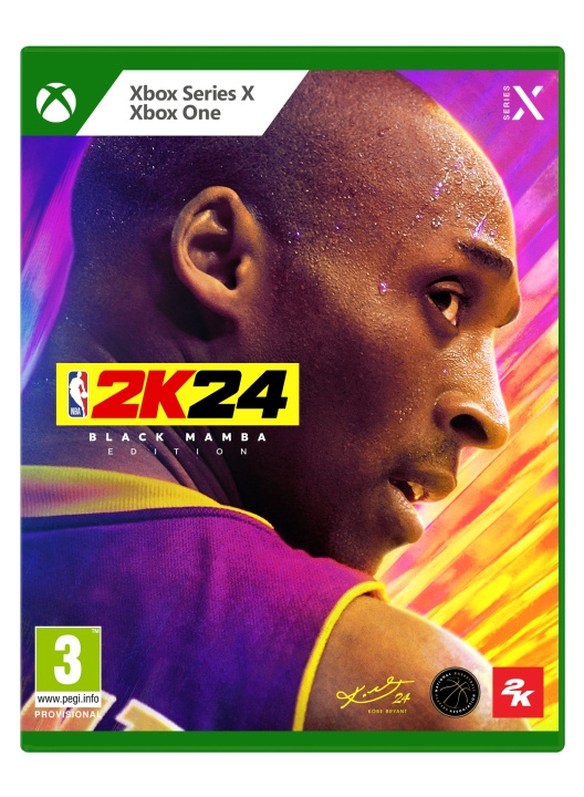 NBA 2K24 (Black Mamba Edition) (XseriesX) i gruppen HJEMMEELEKTRONIK / Spilkonsoller og tilbehør / Xbox Series X / Spil hos TP E-commerce Nordic AB (C98729)