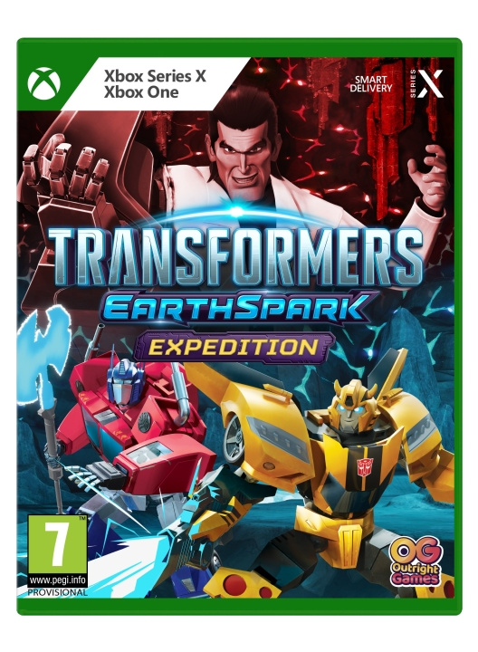 Outright Games Transformers Earthspark - Ekspedition i gruppen HJEMMEELEKTRONIK / Spilkonsoller og tilbehør / Xbox Series X / Spil hos TP E-commerce Nordic AB (C98730)