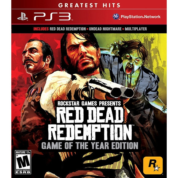 Red Dead Redemption (Game of the Year Edition) (Import) (PS3) i gruppen HJEMMEELEKTRONIK / Spilkonsoller og tilbehør / Sony PlayStation 3 hos TP E-commerce Nordic AB (C98786)