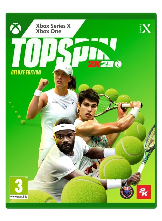 2K Games TopSpin 2K25 (Deluxe-udgave) i gruppen HJEMMEELEKTRONIK / Spilkonsoller og tilbehør / Xbox Series X / Spil hos TP E-commerce Nordic AB (C98791)