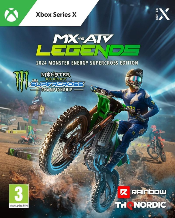 MX vs ATV Legends - 2024 (Monster Energy Supercross Edition) (XseriesX) i gruppen HJEMMEELEKTRONIK / Spilkonsoller og tilbehør / Xbox Series X / Spil hos TP E-commerce Nordic AB (C98812)