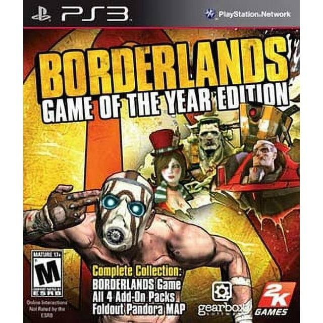 Borderlands - Game of the Year Edition ( Import ) (PS3) i gruppen HJEMMEELEKTRONIK / Spilkonsoller og tilbehør / Sony PlayStation 3 hos TP E-commerce Nordic AB (C98828)