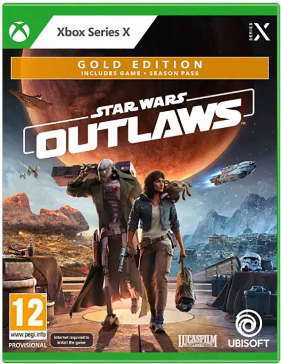 Star Wars Outlaws (Gold Edition) (XseriesX) i gruppen HJEMMEELEKTRONIK / Spilkonsoller og tilbehør / Xbox Series X / Spil hos TP E-commerce Nordic AB (C98850)