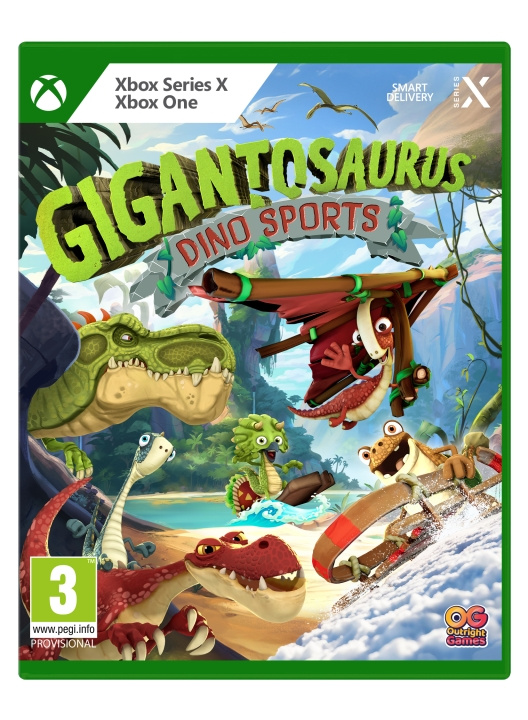 Gigantosaurus: Dino Sports (XseriesX) i gruppen HJEMMEELEKTRONIK / Spilkonsoller og tilbehør / Xbox Series X / Spil hos TP E-commerce Nordic AB (C98851)