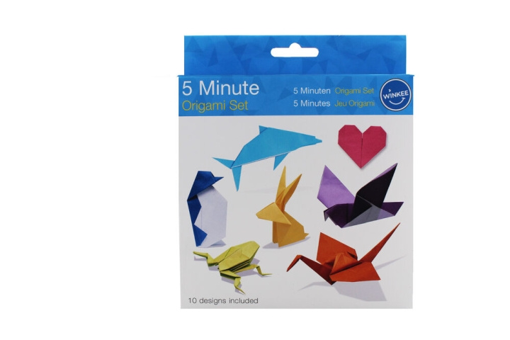 Winkee Origami-sæt - 5 minutter (16487) i gruppen SPORT, FRITID & HOBBY / Hobby / DIY Kit hos TP E-commerce Nordic AB (C98913)