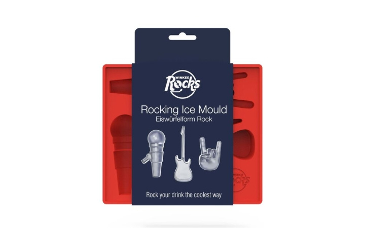 Winkee Isterningebakke - Rock Ice Cubes i gruppen SPORT, FRITID & HOBBY / Sjove gadgets / Smarte løsninger hos TP E-commerce Nordic AB (C98917)