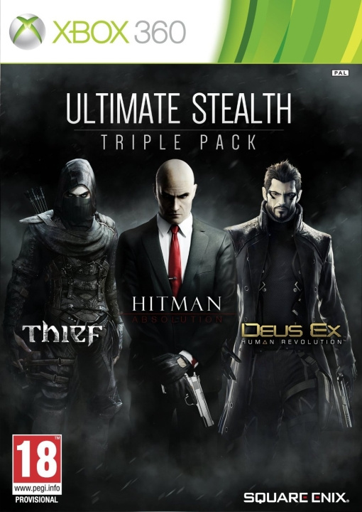 Hitman Absolution, Thief & Deus Ex Bundle (X360) i gruppen HJEMMEELEKTRONIK / Spilkonsoller og tilbehør / Xbox 360 hos TP E-commerce Nordic AB (C98926)