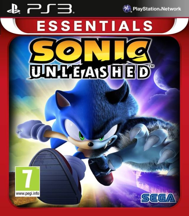 Sonic Unleashed (Essentials) (PS3) i gruppen HJEMMEELEKTRONIK / Spilkonsoller og tilbehør / Sony PlayStation 3 hos TP E-commerce Nordic AB (C98969)