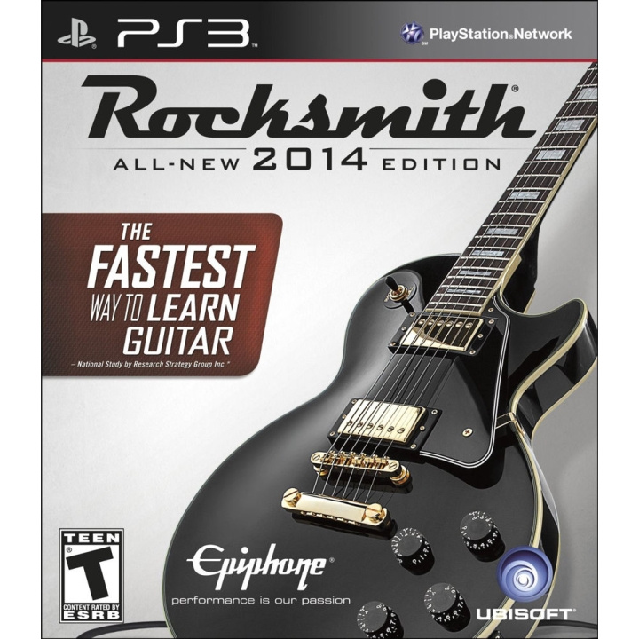 Rocksmith 2014 Edition (Solus) (PS3) i gruppen HJEMMEELEKTRONIK / Spilkonsoller og tilbehør / Sony PlayStation 3 hos TP E-commerce Nordic AB (C98970)