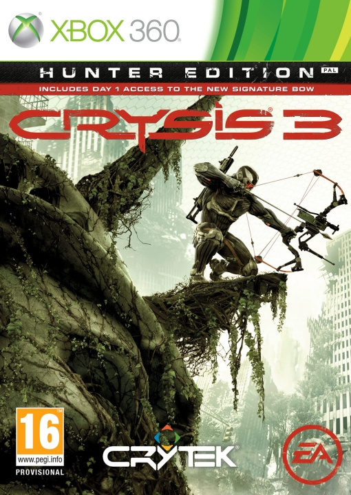 Crysis 3 Hunter Edition (X360) i gruppen HJEMMEELEKTRONIK / Spilkonsoller og tilbehør / Xbox 360 hos TP E-commerce Nordic AB (C99021)