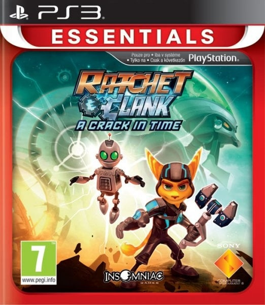 Ratchet & Clank: A Crack In Time (Essentials) (PS3) i gruppen HJEMMEELEKTRONIK / Spilkonsoller og tilbehør / Sony PlayStation 3 hos TP E-commerce Nordic AB (C99036)