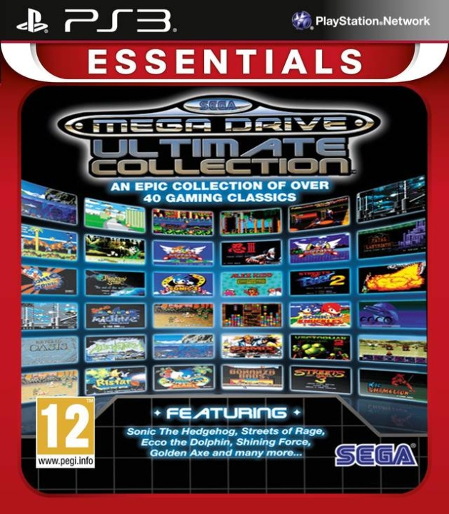 Mega Drive Ultimate Collection (Sonic Genesis) (Essentials) (PS3) i gruppen HJEMMEELEKTRONIK / Spilkonsoller og tilbehør / Sony PlayStation 3 hos TP E-commerce Nordic AB (C99045)