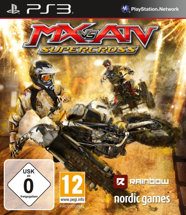 MX Vs ATV: Supercross (PS3) i gruppen HJEMMEELEKTRONIK / Spilkonsoller og tilbehør / Sony PlayStation 3 hos TP E-commerce Nordic AB (C99056)