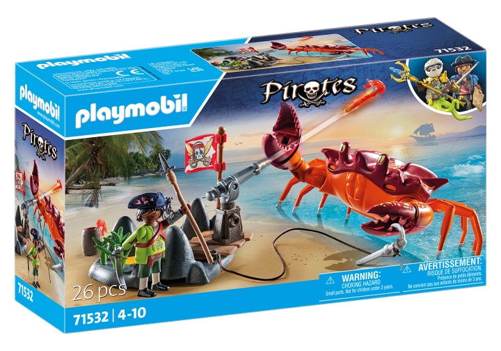 Playmobil Kampen mod den gigantiske krabbe (71532) i gruppen LEGETØJ, BØRN & BABY / Legetøj / Legesæt hos TP E-commerce Nordic AB (C99076)