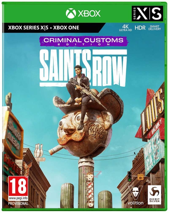 Saints Row (Criminal Customs Edition) (XseriesX) i gruppen HJEMMEELEKTRONIK / Spilkonsoller og tilbehør / Xbox Series X / Spil hos TP E-commerce Nordic AB (C99190)