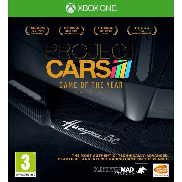 Project CARS (Game of the Year Edition) (XONE) i gruppen HJEMMEELEKTRONIK / Spilkonsoller og tilbehør / Xbox One / Spil hos TP E-commerce Nordic AB (C99210)