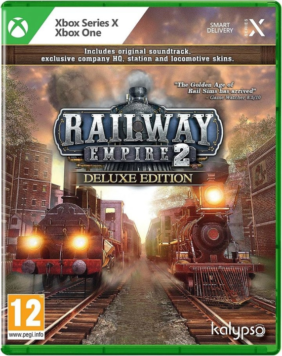 Railway Empire 2 (Deluxe Edition) (XseriesX) i gruppen HJEMMEELEKTRONIK / Spilkonsoller og tilbehør / Xbox Series X / Spil hos TP E-commerce Nordic AB (C99211)