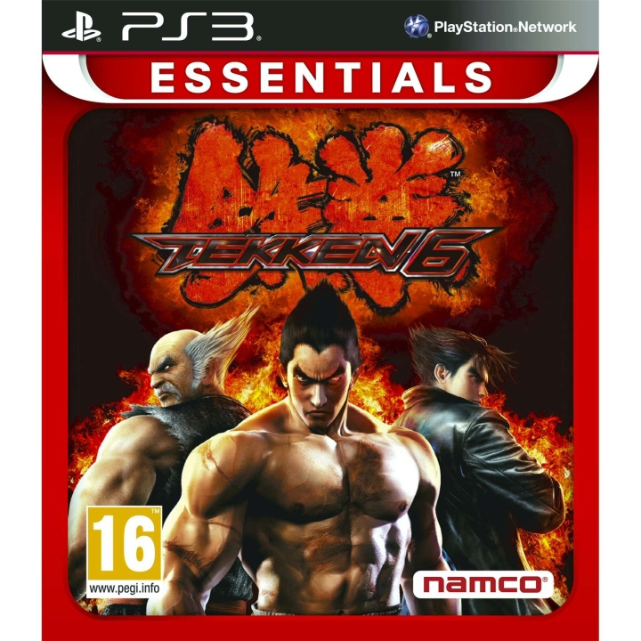 Tekken 6 (Essentials) (PS3) i gruppen HJEMMEELEKTRONIK / Spilkonsoller og tilbehør / Sony PlayStation 3 hos TP E-commerce Nordic AB (C99218)