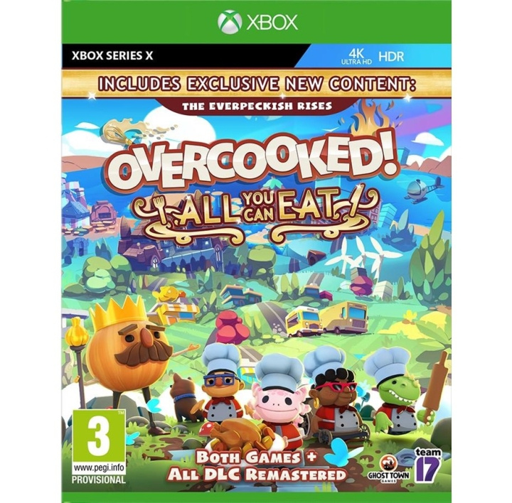 Overcooked! All You Can Eat (XseriesX) i gruppen HJEMMEELEKTRONIK / Spilkonsoller og tilbehør / Xbox Series X / Spil hos TP E-commerce Nordic AB (C99228)