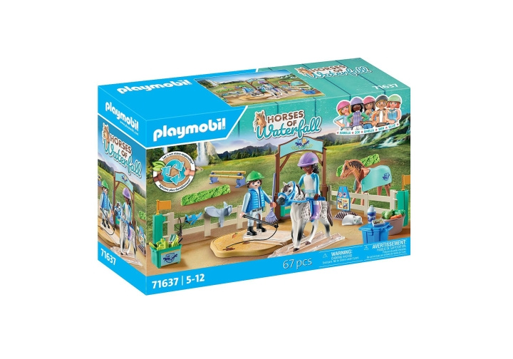 Playmobil Moderne rideskole (71637) i gruppen LEGETØJ, BØRN & BABY / Legetøj / Legesæt hos TP E-commerce Nordic AB (C99238)