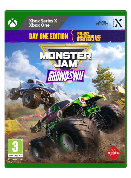 Monster Jam Showdown (Day 1 Edition) (XseriesX) i gruppen HJEMMEELEKTRONIK / Spilkonsoller og tilbehør / Xbox Series X / Spil hos TP E-commerce Nordic AB (C99262)