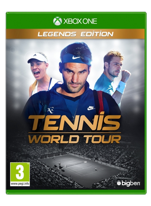 Tennis World Tour: Legends Edition (XONE) i gruppen HJEMMEELEKTRONIK / Spilkonsoller og tilbehør / Xbox One / Spil hos TP E-commerce Nordic AB (C99275)