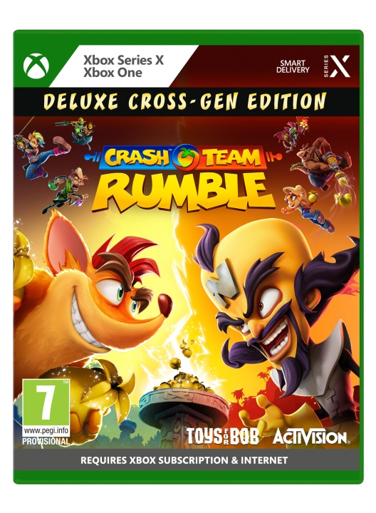 Crash Team Rumble - Deluxe Edition (XseriesX) i gruppen HJEMMEELEKTRONIK / Spilkonsoller og tilbehør / Xbox Series X / Spil hos TP E-commerce Nordic AB (C99331)