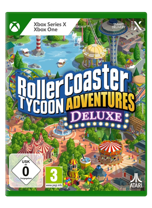 Atari RollerCoaster Tycoon (Adventures Deluxe) i gruppen HJEMMEELEKTRONIK / Spilkonsoller og tilbehør / Xbox Series X / Spil hos TP E-commerce Nordic AB (C99334)