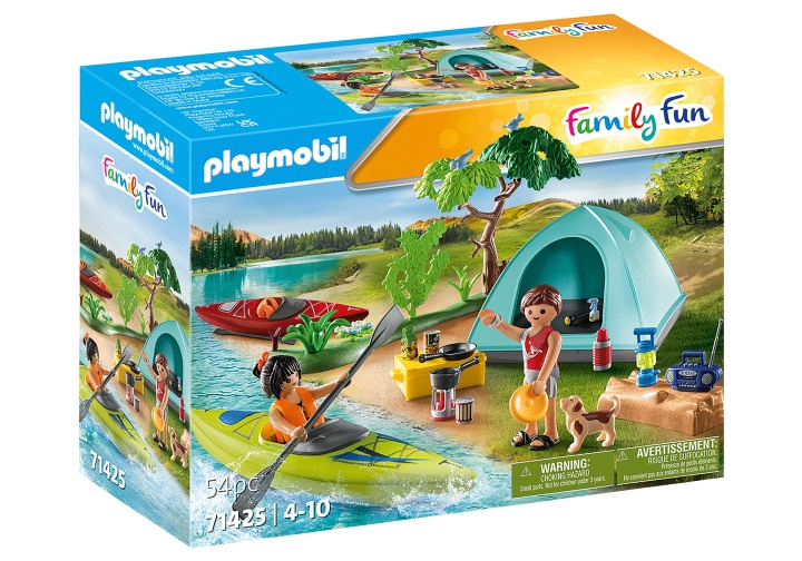 Playmobil Udendørs camping (71425) i gruppen LEGETØJ, BØRN & BABY / Legetøj / Legesæt hos TP E-commerce Nordic AB (C99359)