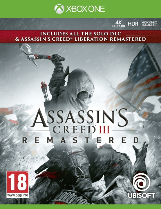 Assassin\'s Creed III (3) + Liberation HD Remaster (XONE) i gruppen HJEMMEELEKTRONIK / Spilkonsoller og tilbehør / Xbox One / Spil hos TP E-commerce Nordic AB (C99408)