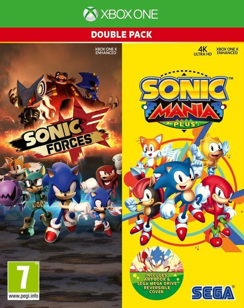 Sonic Mania Plus and Sonic Forces Double Pack (XONE) i gruppen HJEMMEELEKTRONIK / Spilkonsoller og tilbehør / Xbox One / Spil hos TP E-commerce Nordic AB (C99429)