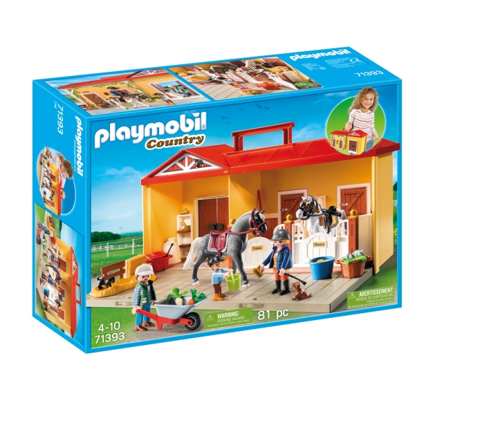 Playmobil Tag med på hestecenter (71393) i gruppen LEGETØJ, BØRN & BABY / Legetøj / Legesæt hos TP E-commerce Nordic AB (C99444)