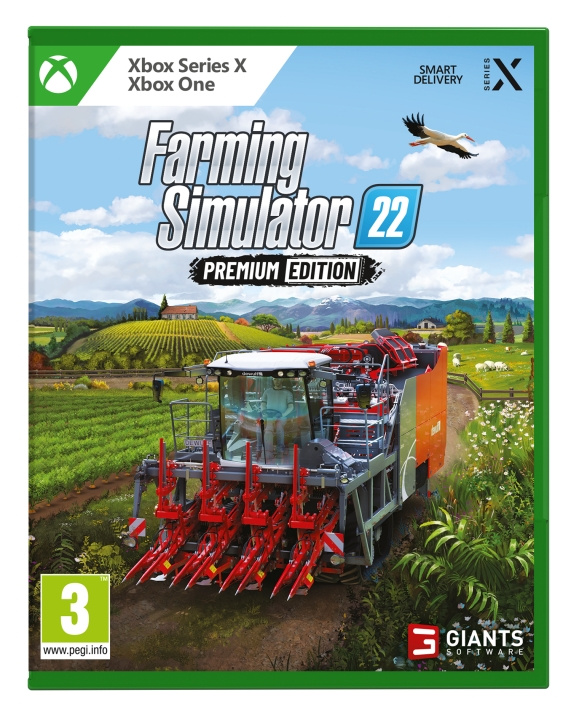 Giants Farming Simulator 22 Premium-udgave i gruppen HJEMMEELEKTRONIK / Spilkonsoller og tilbehør / Xbox Series X / Spil hos TP E-commerce Nordic AB (C99479)