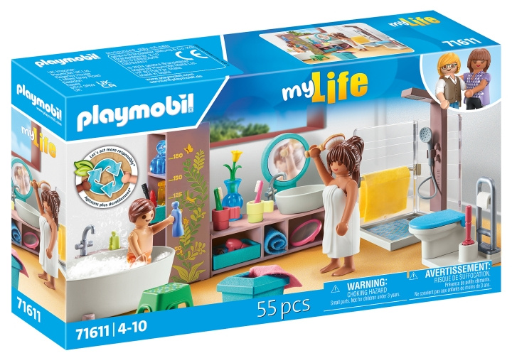 Playmobil Badeværelse (71611) i gruppen LEGETØJ, BØRN & BABY / Legetøj / Legesæt hos TP E-commerce Nordic AB (C99485)