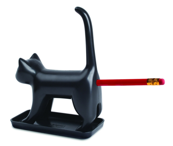 Winkee Blyantspidser - Sharp end Cat Black med lyd - Sort i gruppen SPORT, FRITID & HOBBY / Sjove gadgets / Sjove gadgets hos TP E-commerce Nordic AB (C99506)